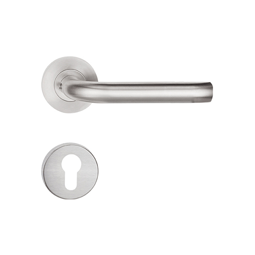 Hollow stainless steel lever handle LH-1001