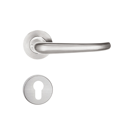 Hollow stainless steel lever handle LH-1013