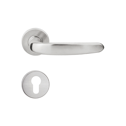 Hollow stainless steel lever handle LH-1017