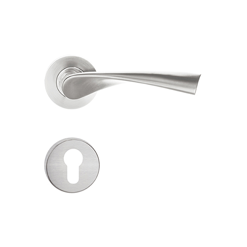 Hollow stainless steel lever handle LH-1046