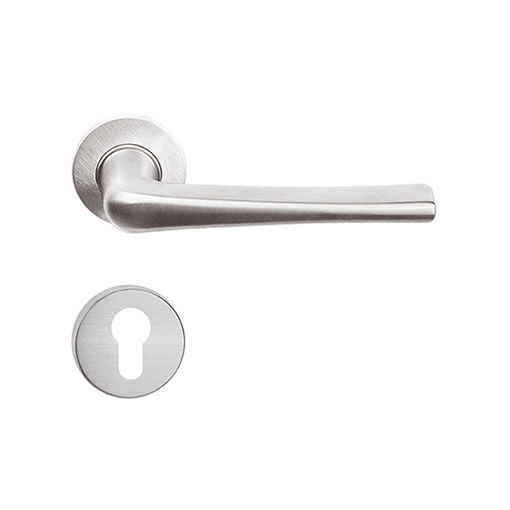 Hollow stainless steel lever handle LH-1016