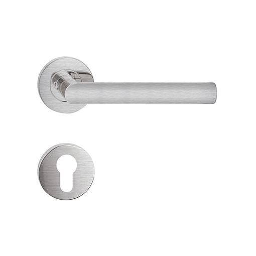 Hollow stainless steel lever handle LH-1003
