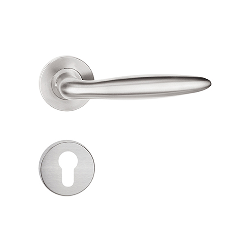 Hollow stainless steel lever handle LH-1014